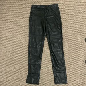 Leather pants